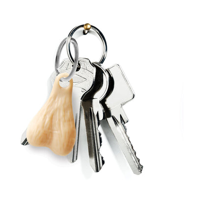 BIG BALLERS NUTS KEYCHAIN SET DARK/LIGHT/SILVER