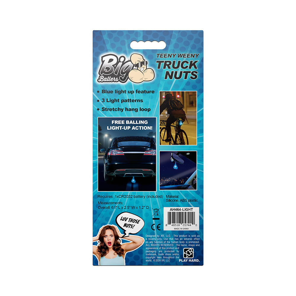 BIG BALLERS TEENY WEENY TRUCK NUTS LIGHT