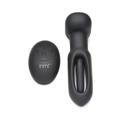 XR BRANDS - FLICKERS BUM FLICK FLICKING & VIBRATING SILICONE BUTT PLUG WITH REMOTE