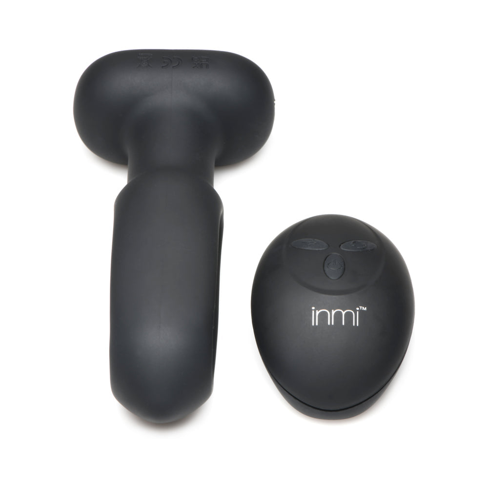 XR BRANDS - FLICKERS BUM FLICK FLICKING & VIBRATING SILICONE BUTT PLUG WITH REMOTE