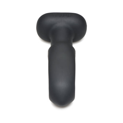 XR BRANDS - FLICKERS BUM FLICK FLICKING & VIBRATING SILICONE BUTT PLUG WITH REMOTE