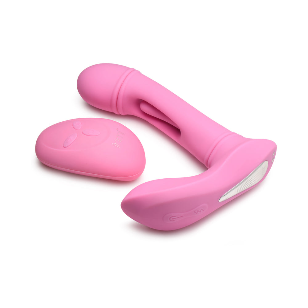 XR BRANDS - FLICKERS G-FLICK FLICKING G-SPOT VIBRATOR WITH REMOTE