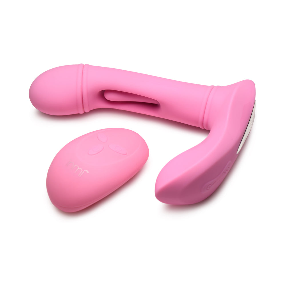 XR BRANDS - FLICKERS G-FLICK FLICKING G-SPOT VIBRATOR WITH REMOTE