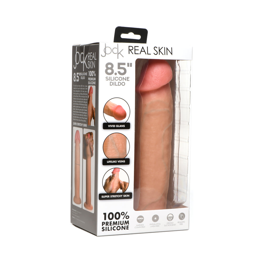 CURVE NOVELTIES - JOCK 8.5 IN. REALISTIC SKIN SILICONE DILDO