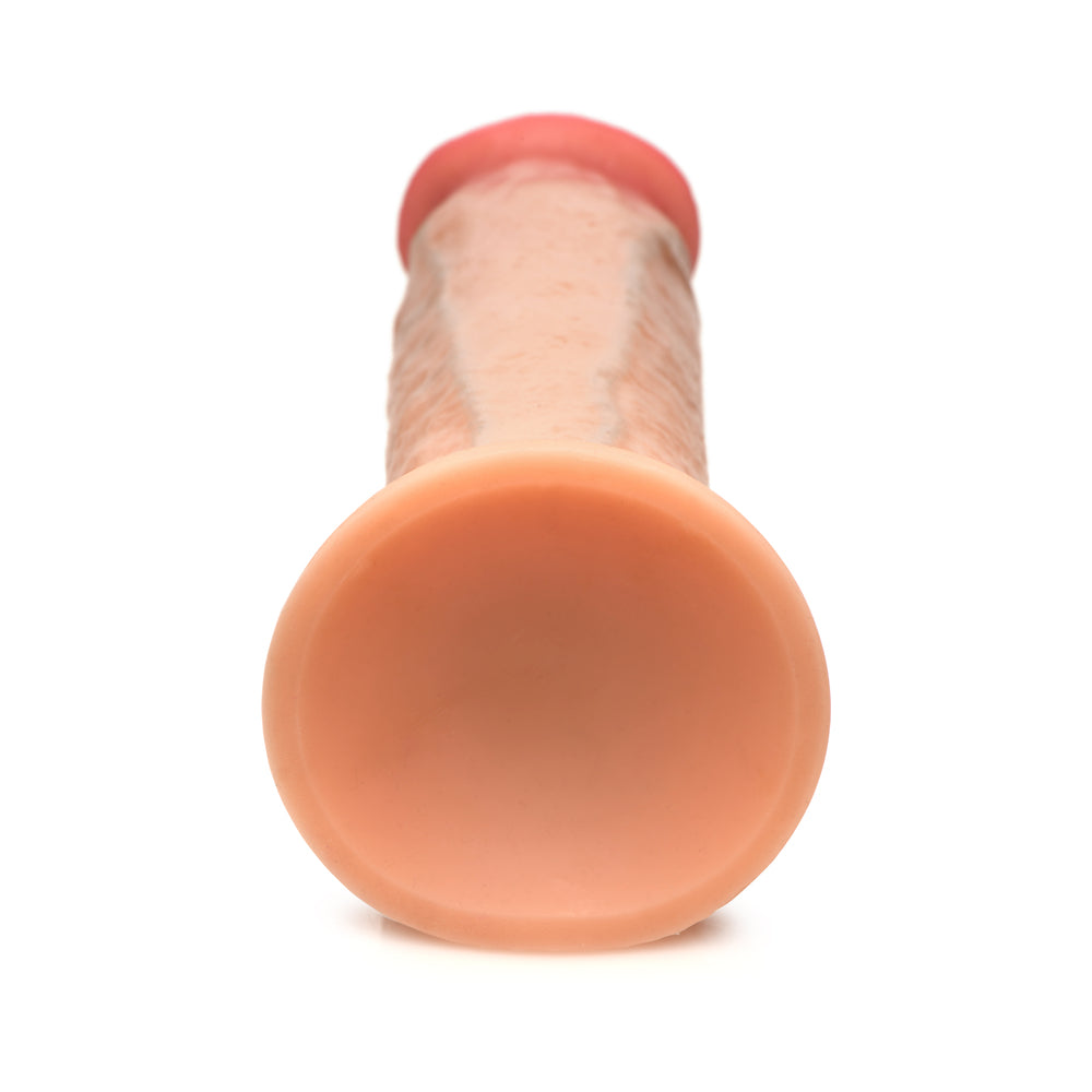 CURVE NOVELTIES - JOCK 8.5 IN. REALISTIC SKIN SILICONE DILDO
