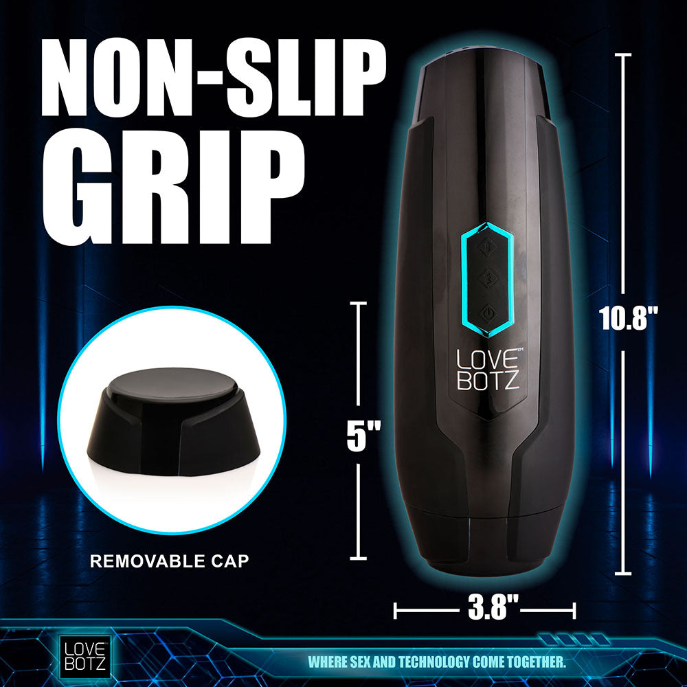 XR BRANDS - LOVEBOTZ THE MILKER MAX 14X THRUSTING & VIBRATING MASTURBATOR