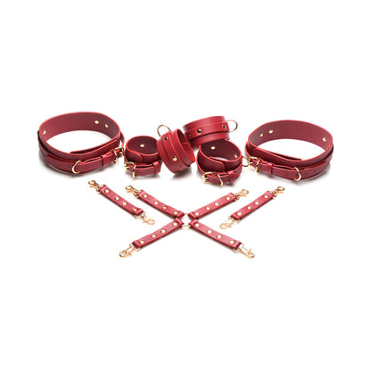 XR BRANDS - MASTER SERIES THIGH & WRIST HOG TIE RESTRAINTS
