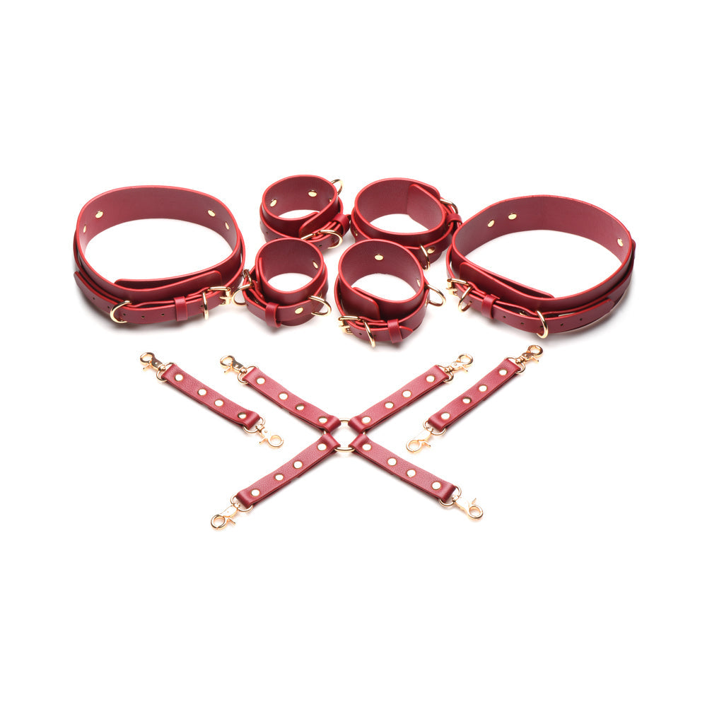 XR BRANDS - MASTER SERIES THIGH & WRIST HOG TIE RESTRAINTS
