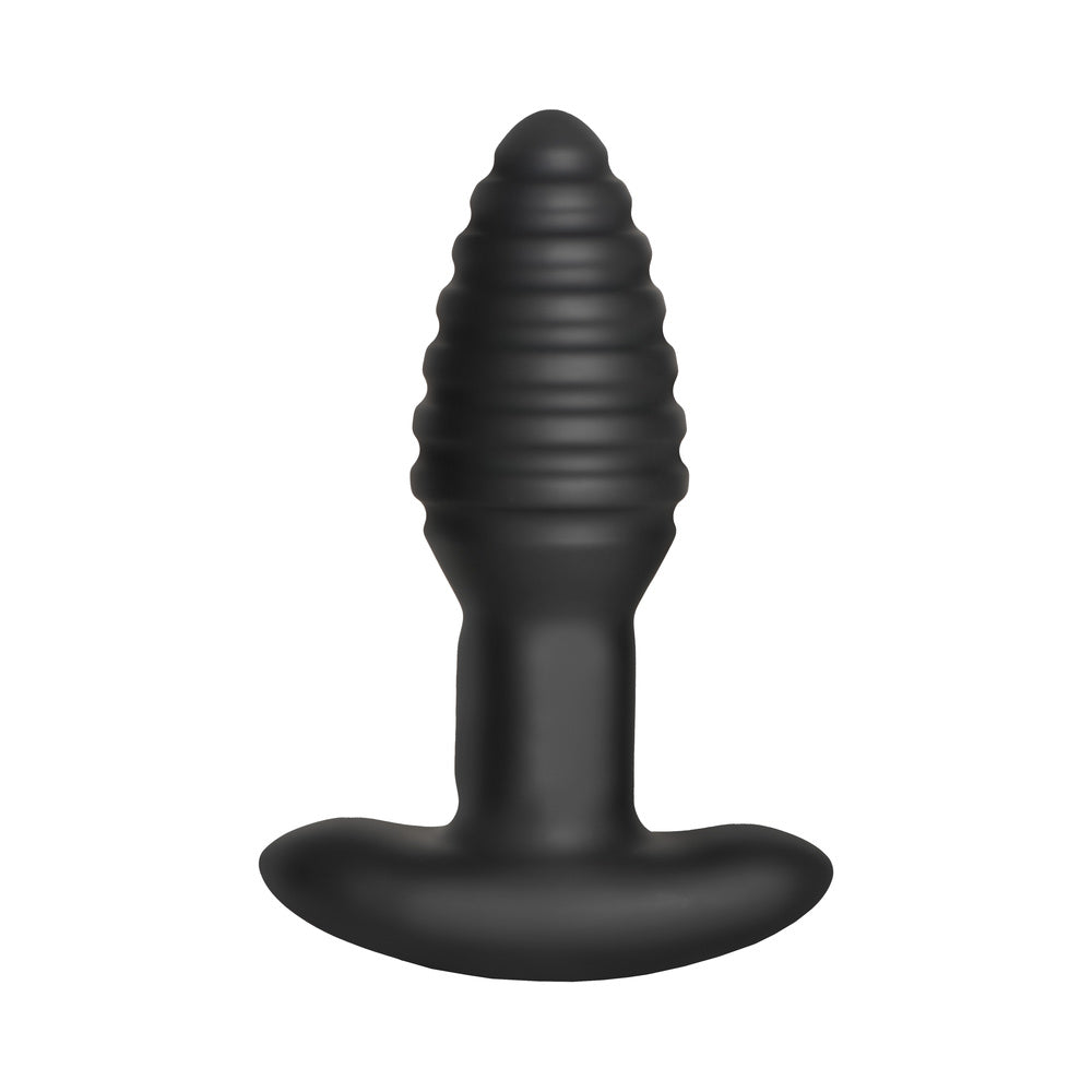 XR BRANDS - RIMMERS MODEL-E VIBRATING RIMMING PLUG WITH REMOTE CONTROL