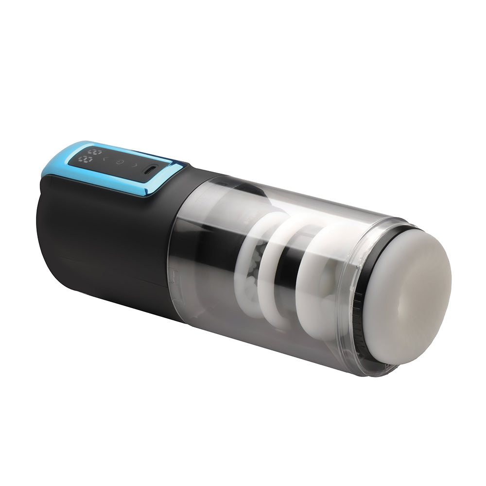 XR BRANDS - THE MILKER THRUSTING & ROTATING MASTURBATOR