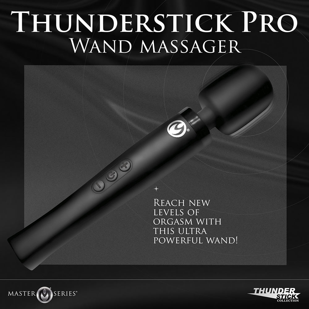 XR BRANDS - MASTER SERIES THUNDERSTICK PRO WAND MASSAGER