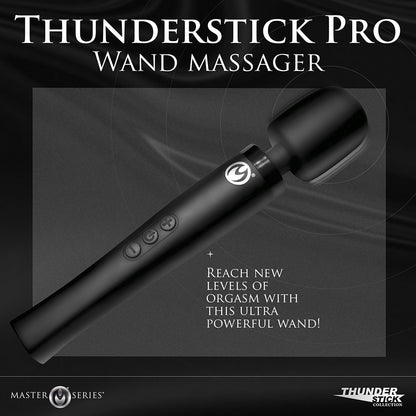 XR BRANDS - MASTER SERIES THUNDERSTICK PRO WAND MASSAGER