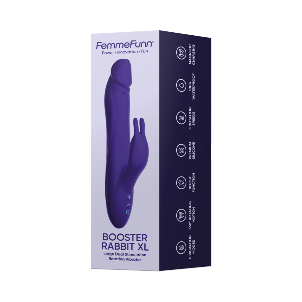 FEMMEFUNN - BOOSTER RABBIT XL DARK PURPLE