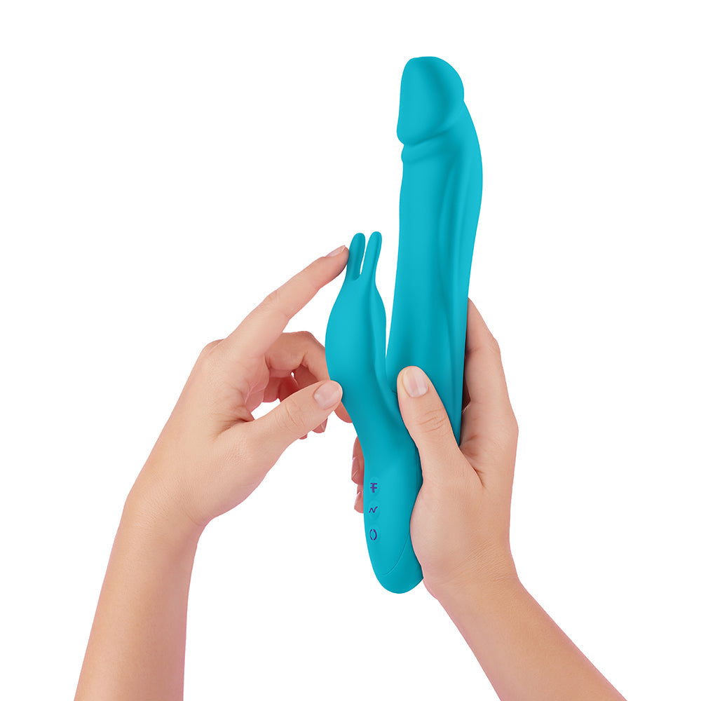 FEMMEFUNN - CONEJO POTENCIADOR XL TURQUESA