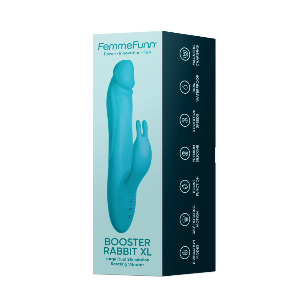 FEMMEFUNN - CONEJO POTENCIADOR XL TURQUESA