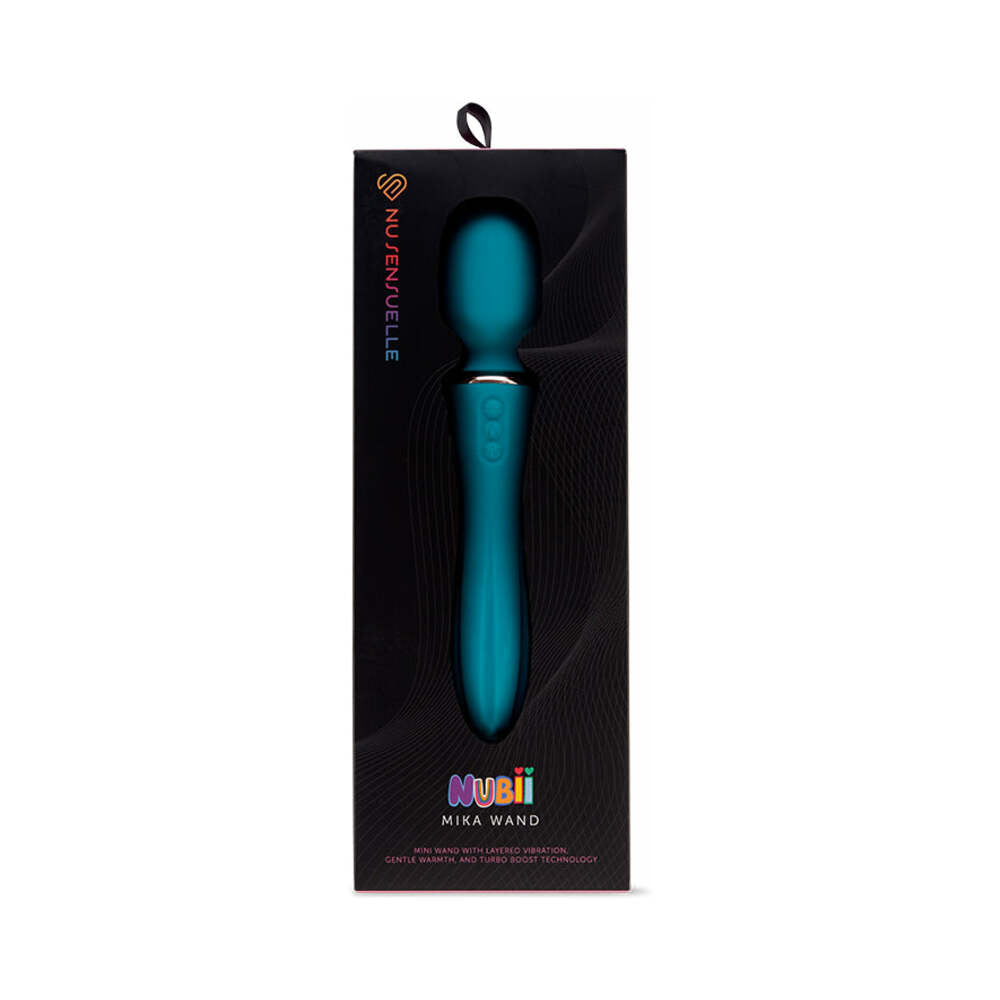 NU SENSUELLE - VARITA MIKA NUBII CON TURBO BOOST Y CALOR AZUL