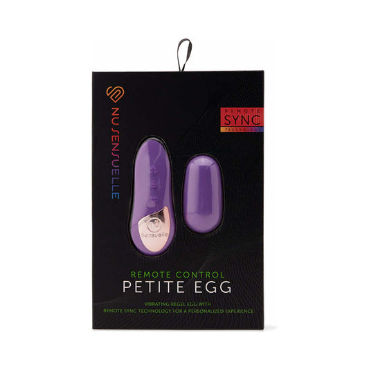 NU SENSUELLE - REMOTE CONTROL 15 FUNCTION PETITE EGG PURPLE