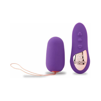 NU SENSUELLE - REMOTE CONTROL 15 FUNCTION PETITE EGG PURPLE