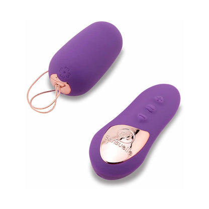NU SENSUELLE - REMOTE CONTROL 15 FUNCTION PETITE EGG PURPLE