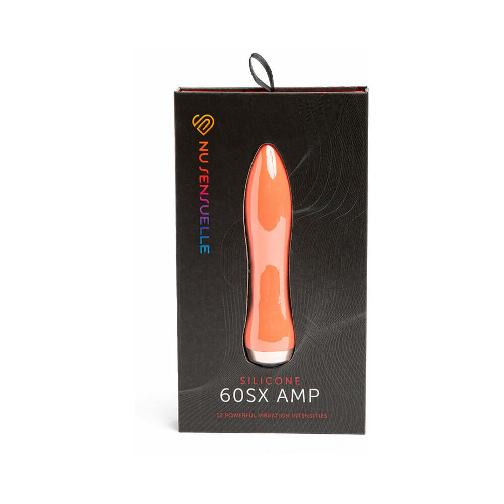 NU SENSUELLE 60SX AMP SILICONE BULLET CORAL
