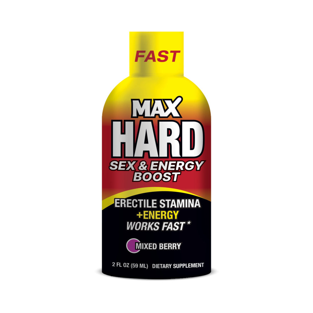 SWISS NAVY - MAXHARD SHOTS 2 OZ. 12-PIECE DISPLAY