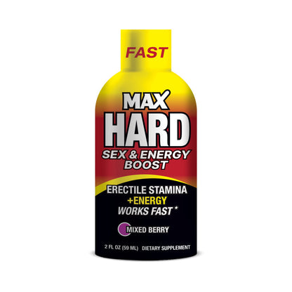 SWISS NAVY - MAXHARD SHOTS 2 OZ. 12-PIECE DISPLAY