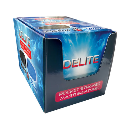 NASSTOYS - DELITE POCKET STROKER MASTURBATORS DISPLAY