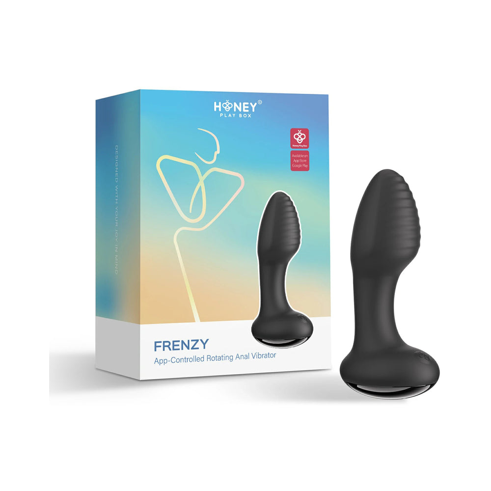 HONEY PLAY BOX - TAPÓN ANAL GIRATORIO CON CONTROL POR APLICACIÓN Y SENSIBILIDAD A LA PRESIÓN FRENZY