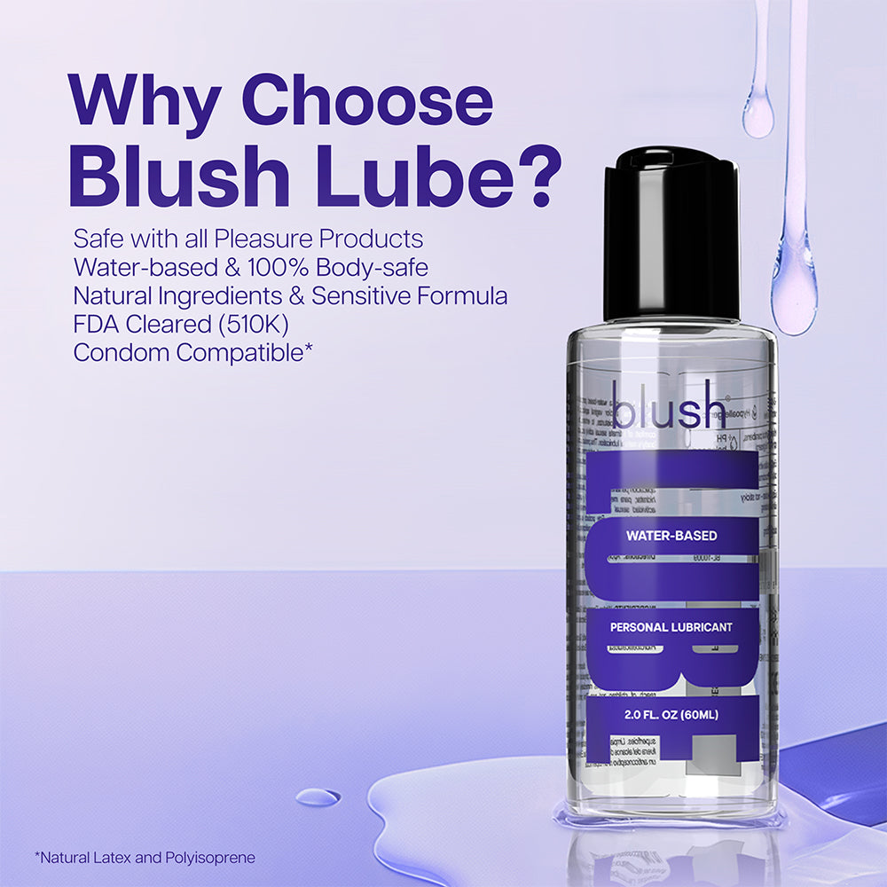 BLUSH LUBE WATER-BASED 2 OZ.
