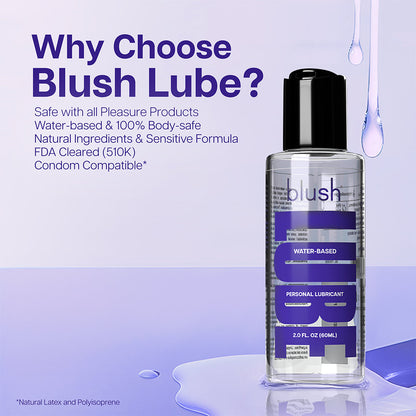 BLUSH LUBE WATER-BASED 2 OZ.