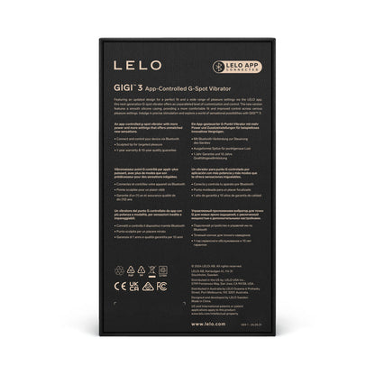 LELO - GIGI 3 APP-CONTROLLED G-SPOT VIBRATOR POWDER BLUE