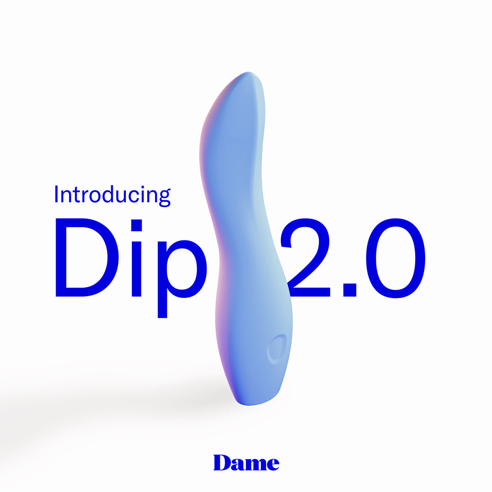 DAME DIP 2.0 CLASSIC VIBRATOR PERIWINKLE