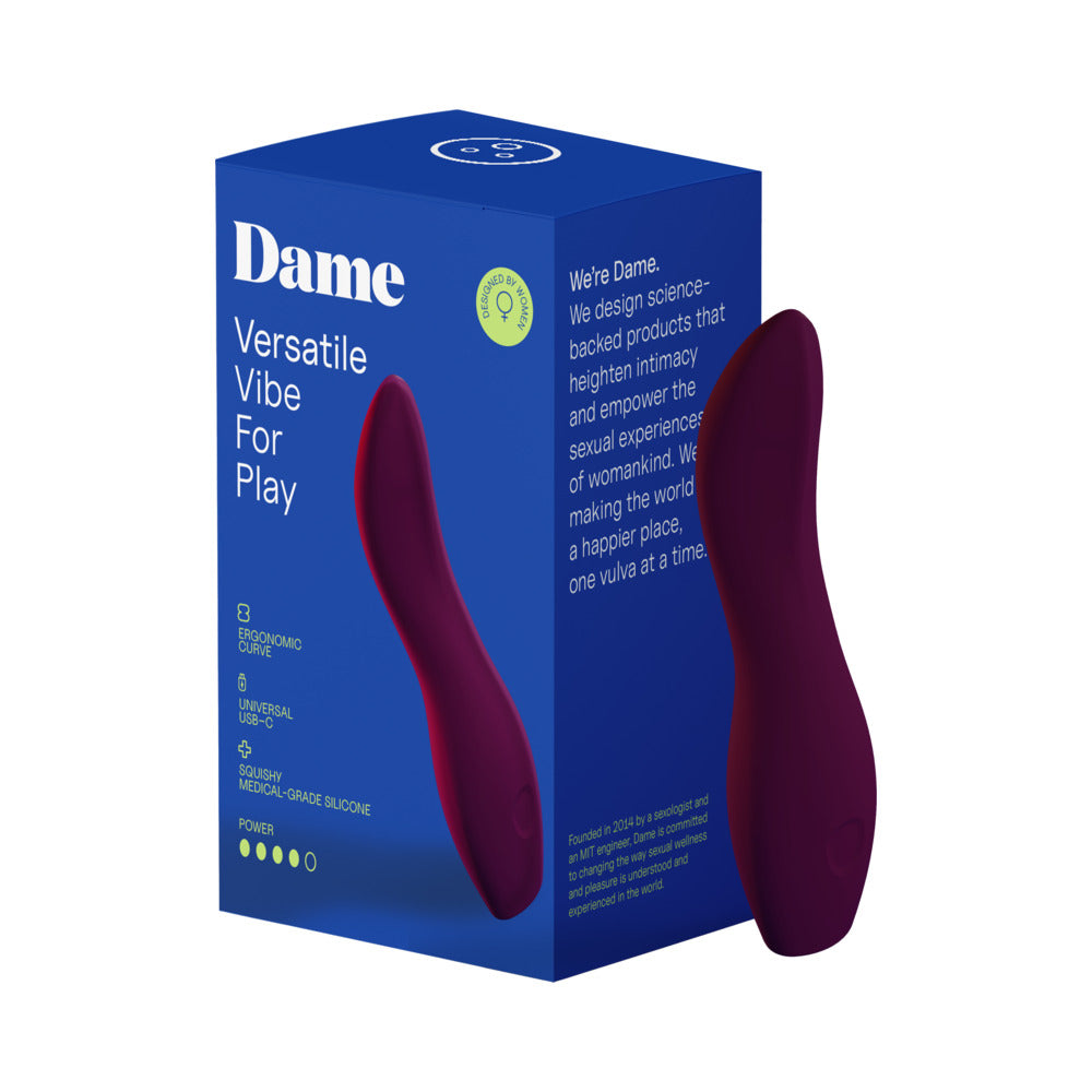 DAME DIP 2.0 CLASSIC VIBRATOR PLUM