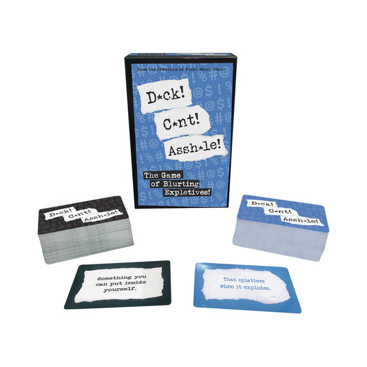 D*CK! C*NT! ASSH*LE! CARD GAME