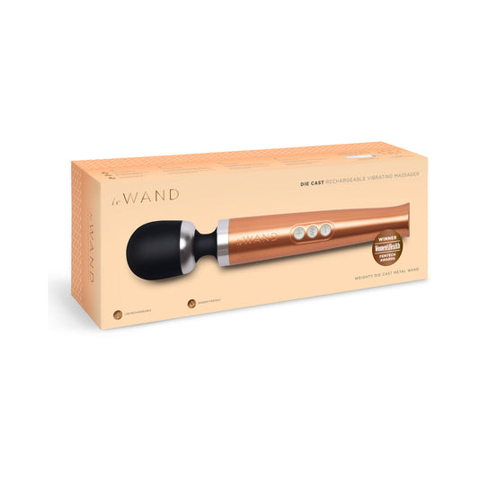 LE WAND - DIE CAST RECHARGEABLE MASSAGER ROSE GOLD
