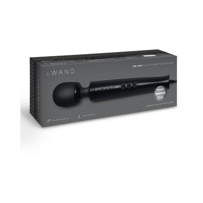 LE WAND - DIE CAST PLUG-IN MASSAGER BLACK