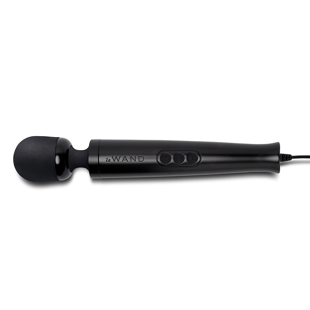 LE WAND - DIE CAST PLUG-IN MASSAGER BLACK