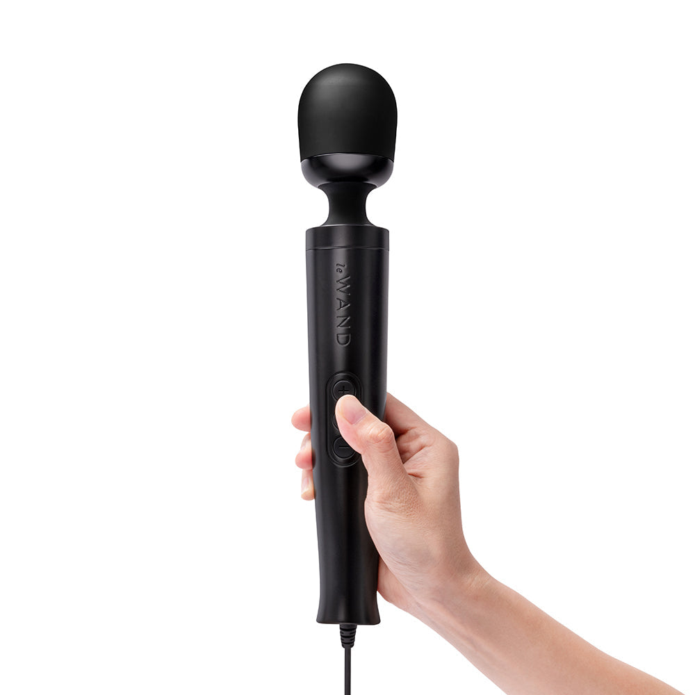 LE WAND - DIE CAST PLUG-IN MASSAGER BLACK