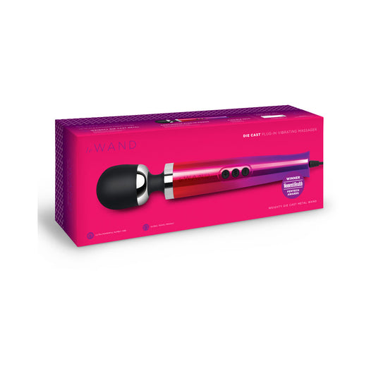 LE WAND - DIE CAST PLUG-IN MASSAGER OMBRE