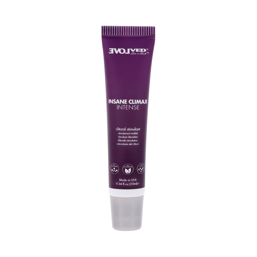 EVOLVED - INSANE CLIMAX INTENSE CLITORAL STIMULANT 0.34 OZ.