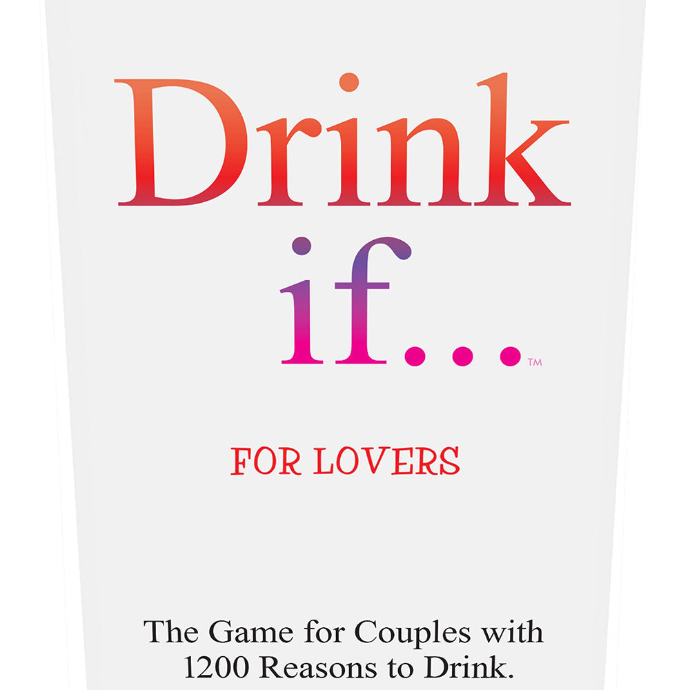 DRINK IF... FOR LOVERS GAME