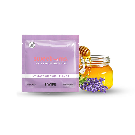SWEETUMS - INTIMATE WIPES HONEY LAVENDER INDIVIDUAL