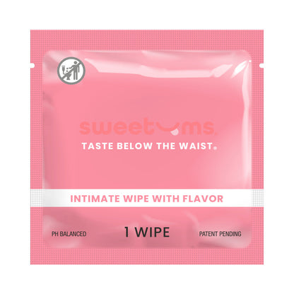 SWEETUMS - INTIMATE WIPES CHERRY INDIVIDUAL