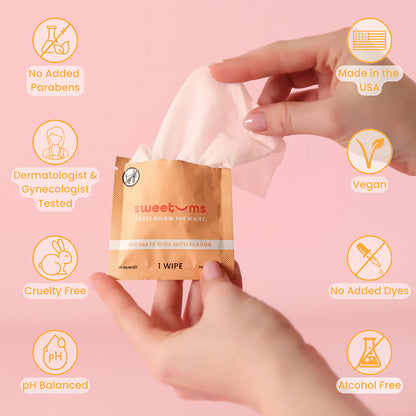 SWEETUMS - INDIVIDUAL WIPES MANGO