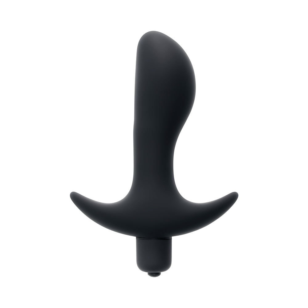 SELOPA P-SPOT TRAINER BATTERY OPERATED PROSTATE VIBE SILICONE BLACK