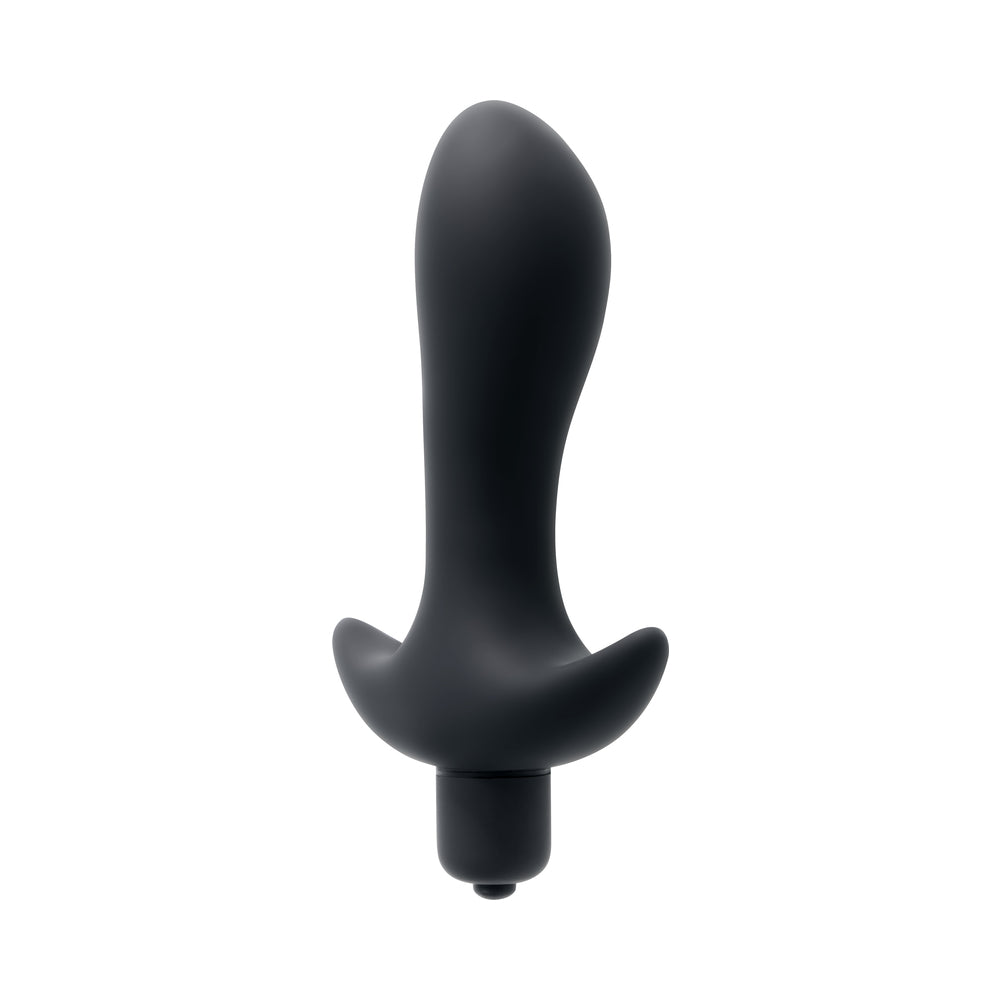 SELOPA P-SPOT TRAINER BATTERY OPERATED PROSTATE VIBE SILICONE BLACK