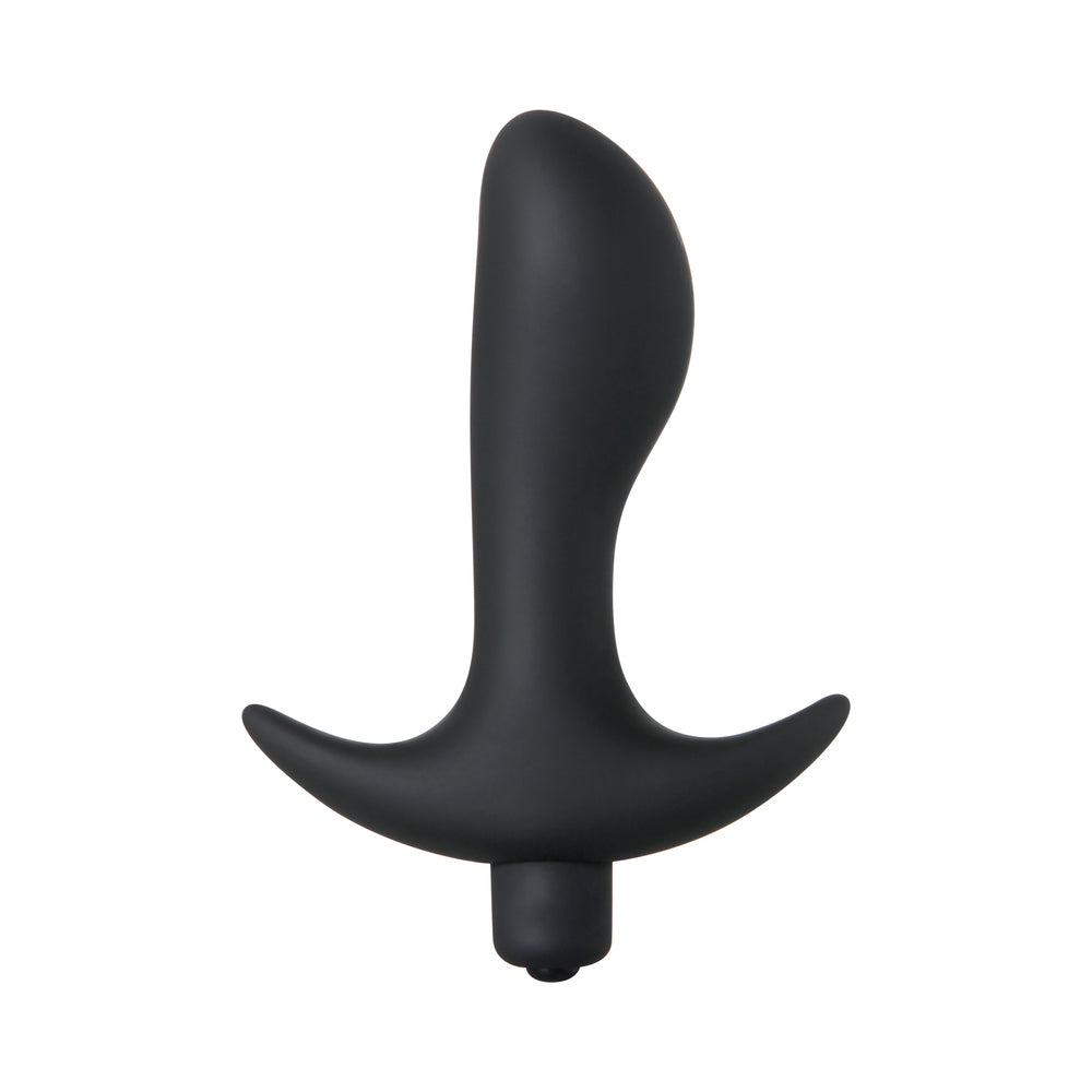 SELOPA P-SPOT TRAINER BATTERY OPERATED PROSTATE VIBE SILICONE BLACK