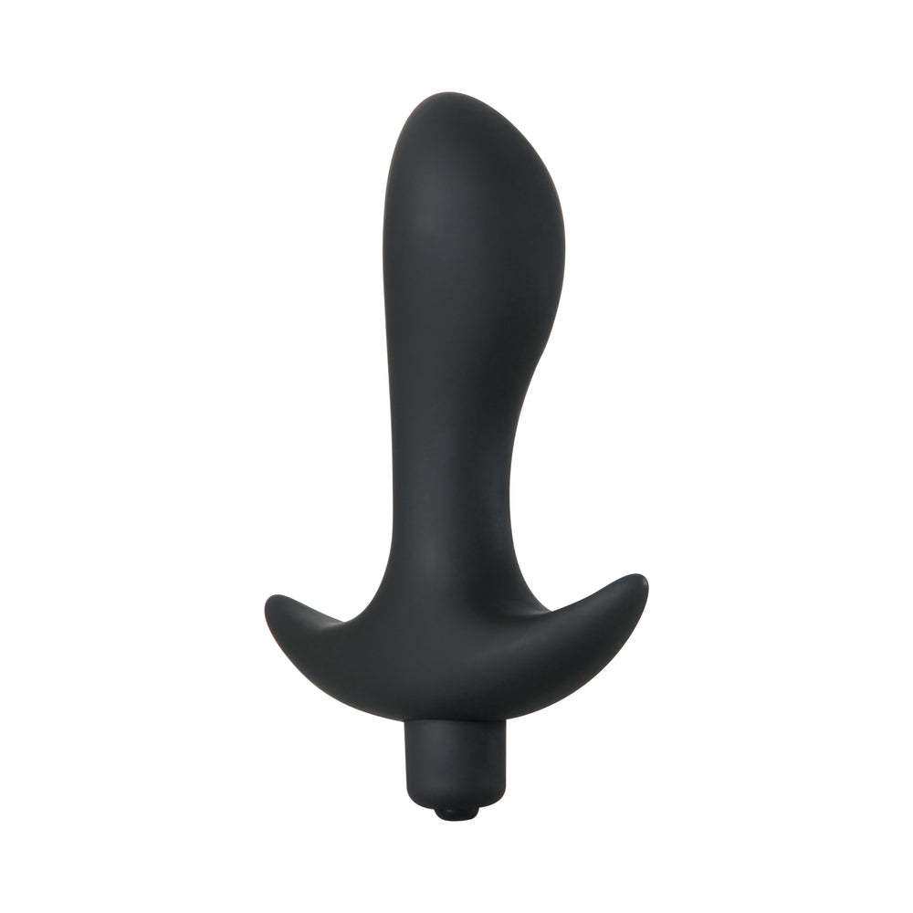SELOPA P-SPOT TRAINER BATTERY OPERATED PROSTATE VIBE SILICONE BLACK