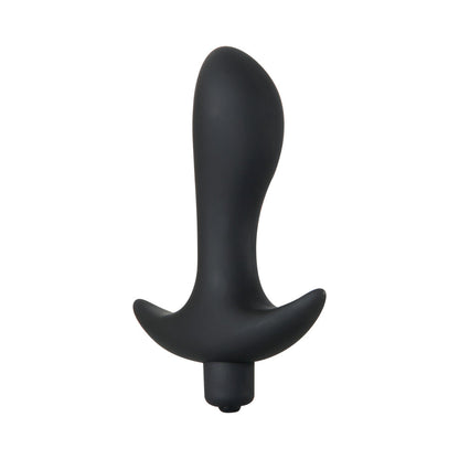SELOPA P-SPOT TRAINER BATTERY OPERATED PROSTATE VIBE SILICONE BLACK