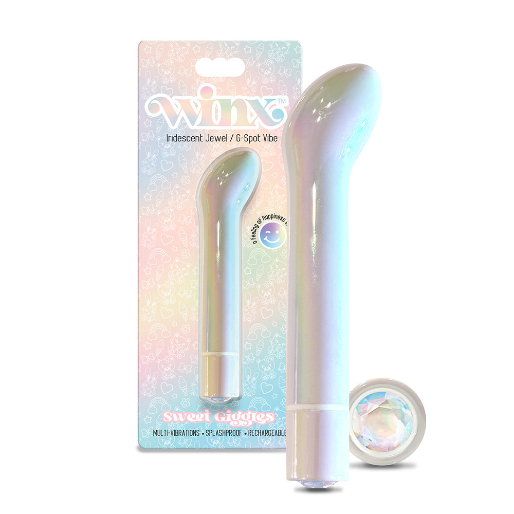 GLOBAL NOVELTIES - WINX SWEET GIGGLES G-SPOT VIBRATOR WITH GEMSTONE